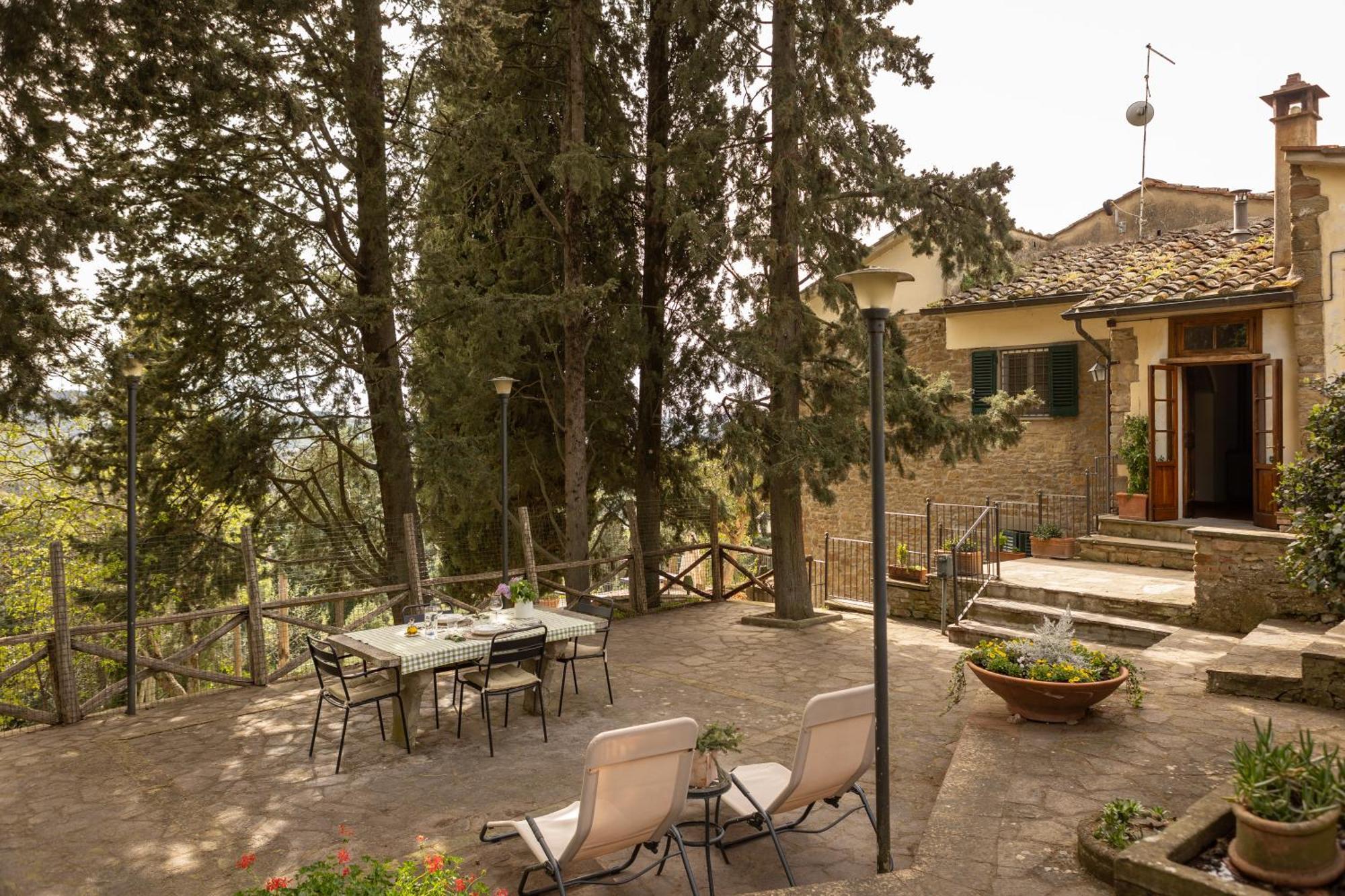 Villa Medici Donnini Арецо Екстериор снимка
